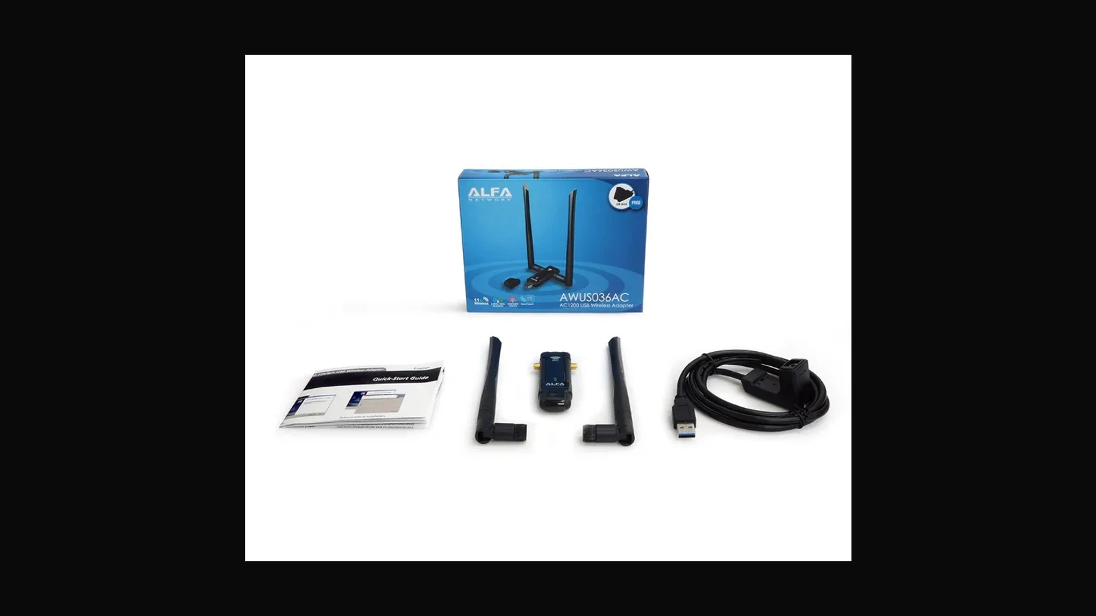 ALFA AWUS036AC: dual-band 802.11ac USB adapter
